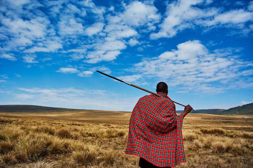 Masai_in_Ngorongoro_conservation_area_